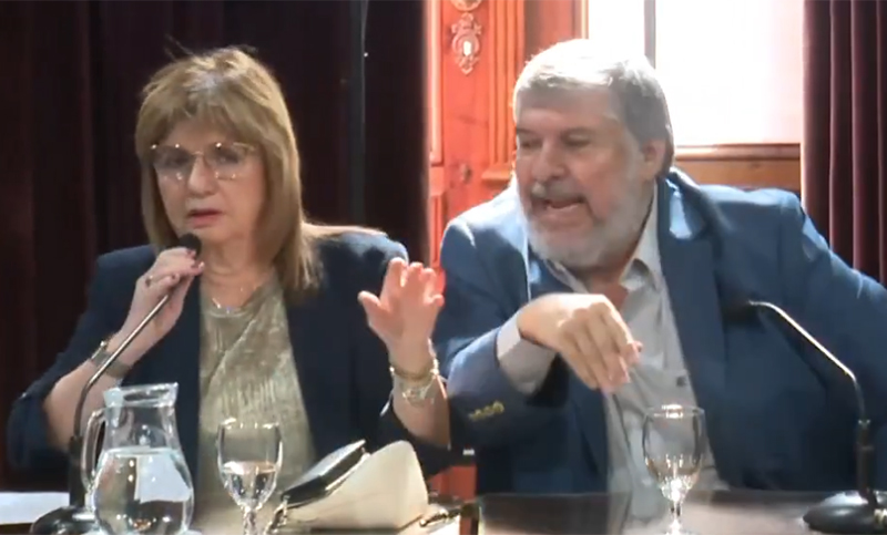 Mayans se hartó y cruzó a Bullrich en el Senado: “Hacen lo que se les canta las pelotas”