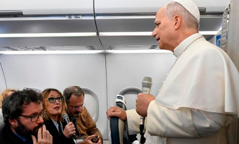 El Papa León XIV expresó su deseo de visitar Argentina y Uruguay: “Proyecto que aún no está definido”