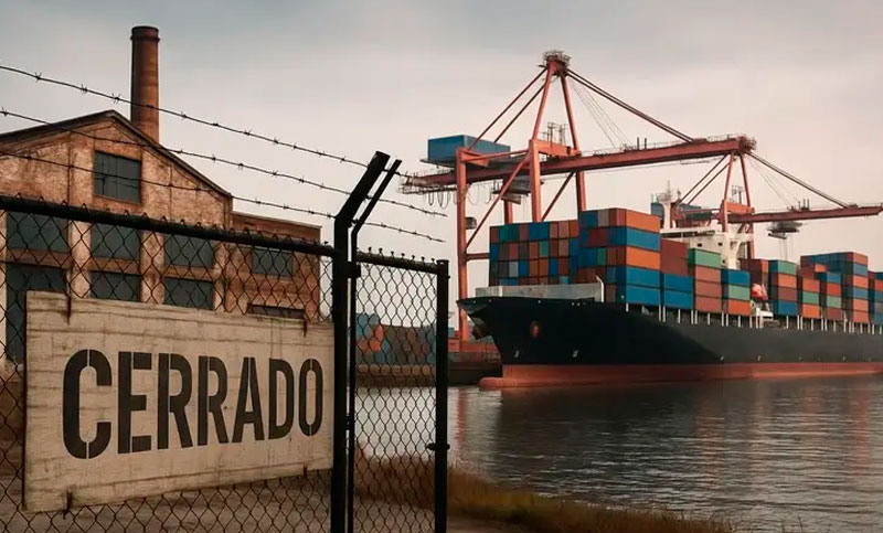 Muerte a la industria nacional, vivan las importaciones