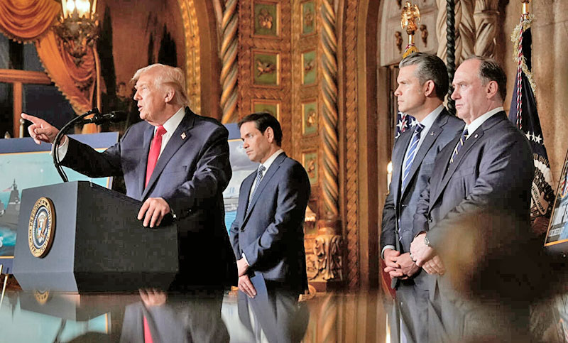 Trump dice que sería «inteligente» que Maduro dimitiera como presidente de Venezuela