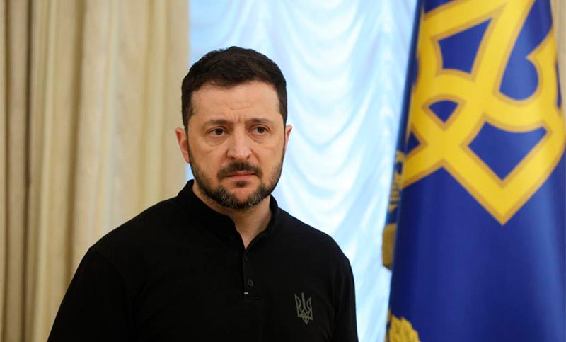 Zelenski advirtió que Rusia no quiere poner fin a la guerra tras una nueva ofensiva sobre Kiev