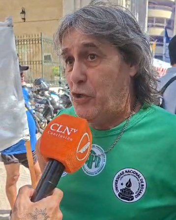 Sergio Acuña: "Esto tiene que ser el comienzo para que el pueblo se levante"