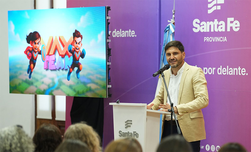 Presentaron Vax Team, el nuevo Programa de Vacunación provincial de Santa Fe