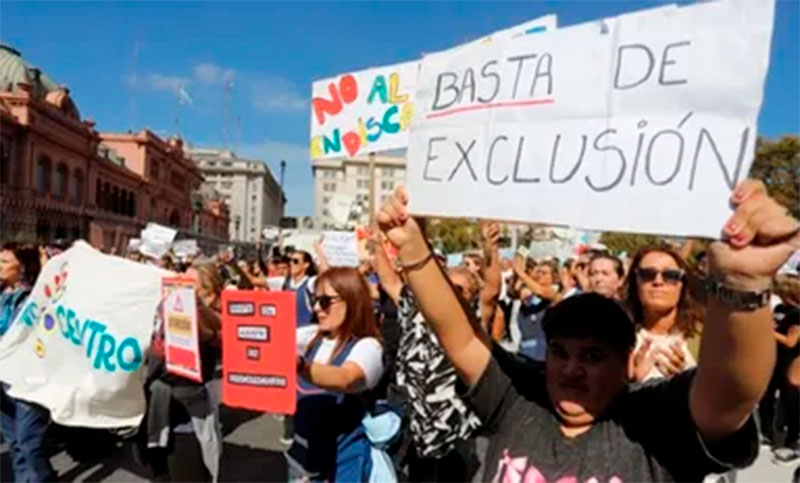 Marcha unificada en Congreso: jubilados y varias organizaciones movilizaron contra el ajuste de Milei