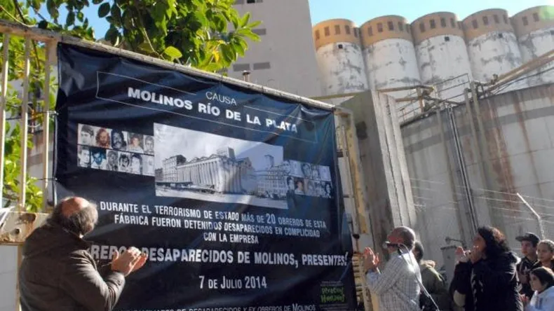 La empresa Molinos Río de la Plata será juzgada por crímenes de lesa humanidad
