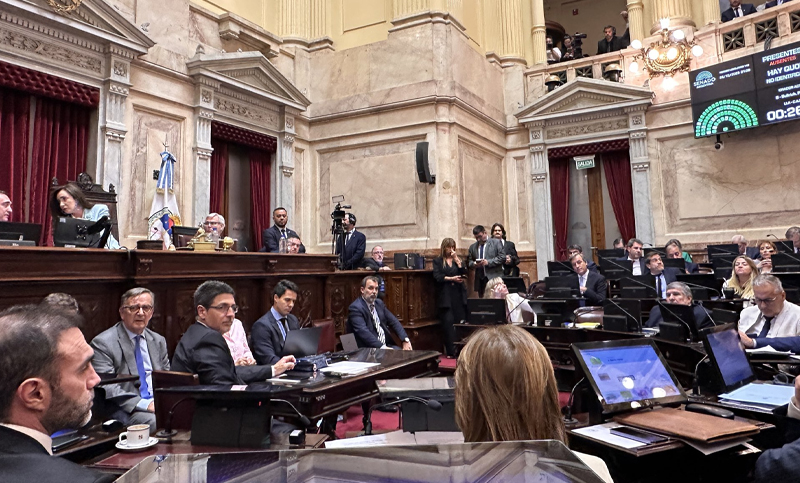 Con la discusión por el presupuesto educativo de fondo, el Senado aprobó en general el Presupuesto 2026