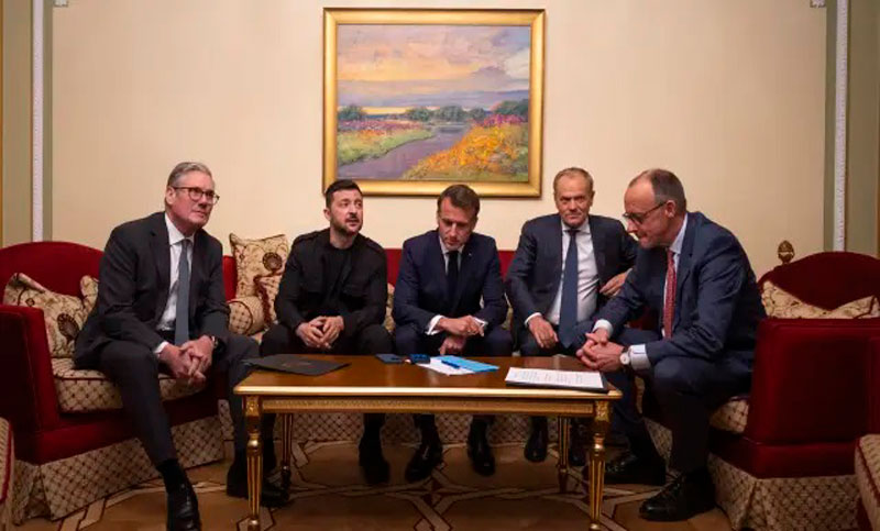 Líderes europeos alertan del peligro que Trump traicione a Ucrania: «Sea extremadamente cuidadoso»