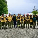 Chubut: lograron contener el incendio en Puerto Patriada tras un intenso operativo