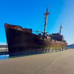 La historia del Desdémona, el barco encallado en la Patagonia