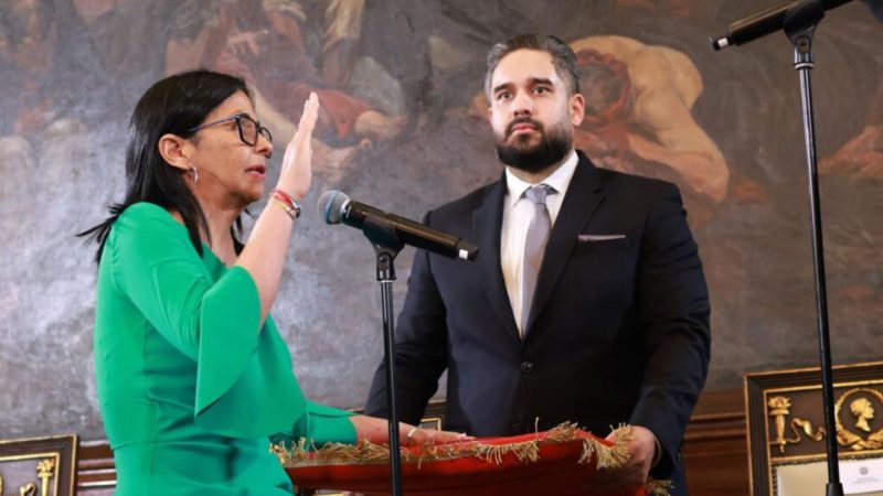 Delcy Rodríguez: “Hay un nuevo momento político en Venezuela»