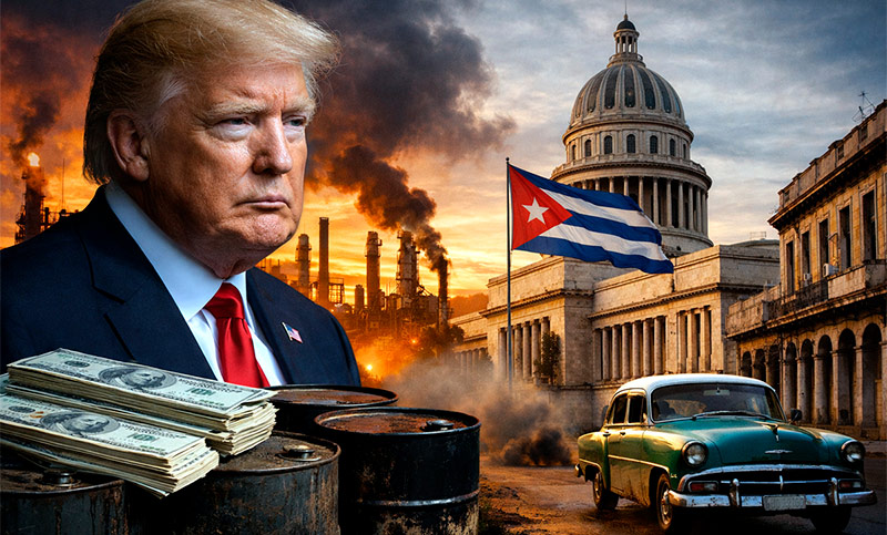 Tras el ataque a Venezuela, Trump amenazó a Cuba: «No más petróleo ni dinero, nada»