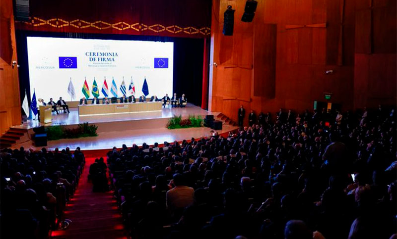 Tras 26 años de negociaciones, el Mercosur y la Unión Europea sellaron el acuerdo de libre comercio