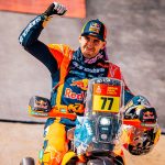 Lucas Benavides tuvo un arranque prometedor en el Rally Dakar