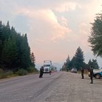 Incendios forestales en Chubut: se rehabilitó el tránsito sobre la Ruta 40 entre Epuyén y El Hoyo