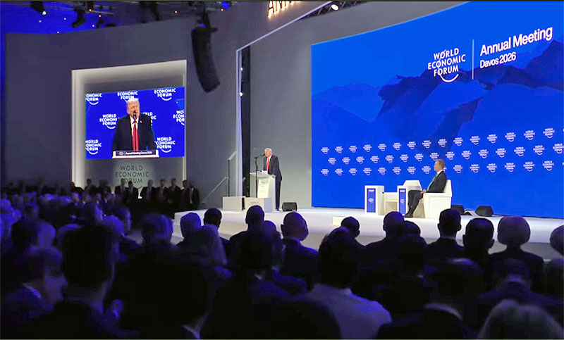 Trump en Davos afirma que no usará la fuerza para adquirir Groenlandia y dice que Europa «no va en la dirección correcta»