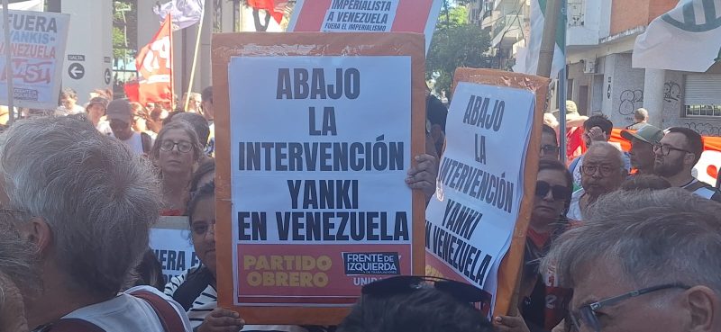 Rosario se sumó al rechazo contra el ataque de Estados Unidos a Venezuela