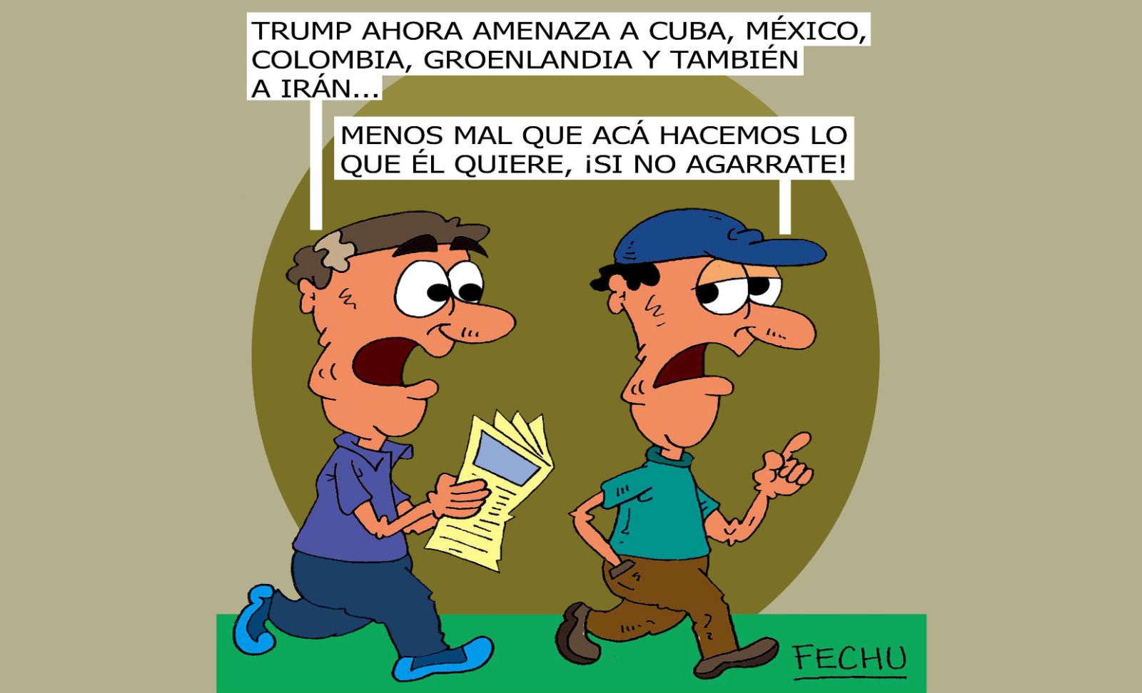 ¡Agarrate!
