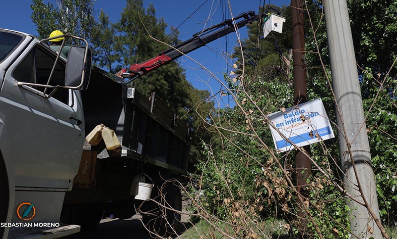 La autonomía municipal de Rosario se inauguró con la topadora en un terreno abandonado