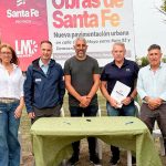 Los Molinos firmó un convenio para avanzar con un plan de pavimentación urbana
