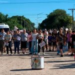 Trabajadores de Lácteos Verónica protestaron junto a sus familias ante el riesgo de perder 700 puestos laborales
