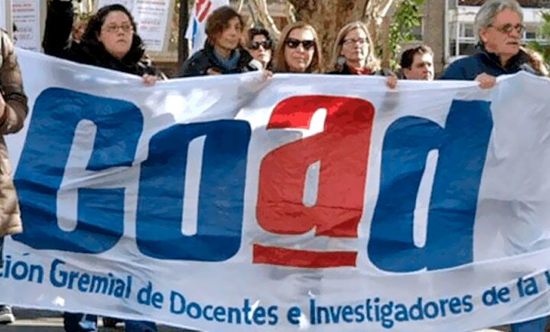 Los docentes universitarios de Rosario se debaten entre hacer paros escalonados o uno directamente por tiempo indeterminado