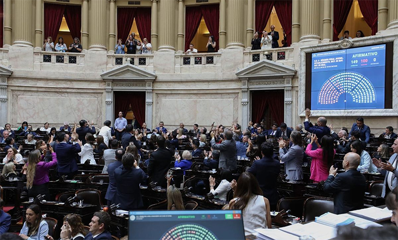 El oficialismo ratificó el tratado Mercosur-Unión Europea en Diputados y el peronismo votó dividido