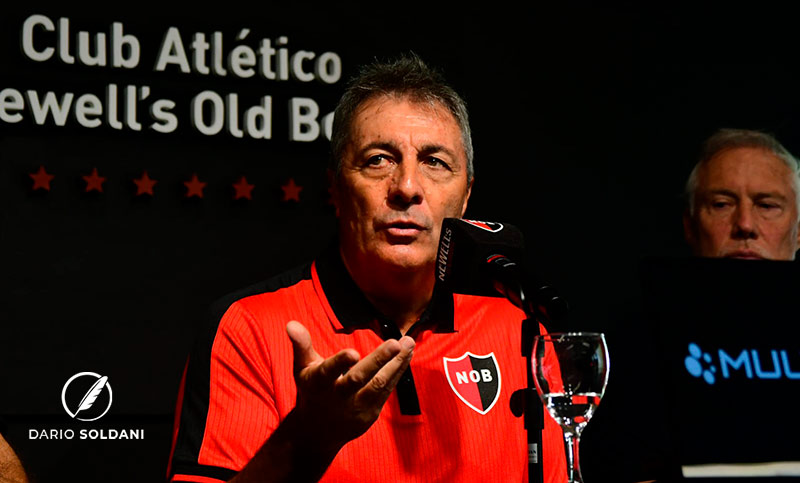 Kudelka fue presentado como entrenador de Newell’s: “Tenemos que poner la cara, esto es para valientes”