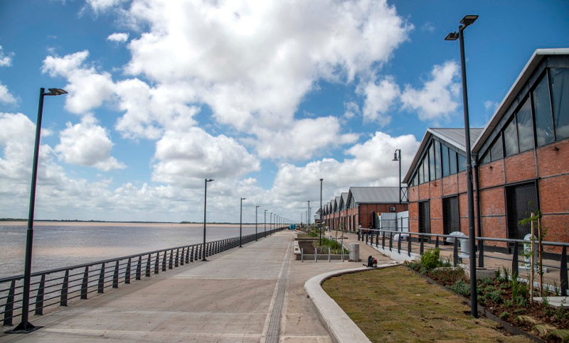 Con variedad de propuestas se inaugura “Costa Nueva”, el atractivo paseo frente al río