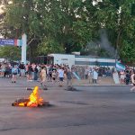 Familiares y amigos de policías reclamaron por aumento salarial y mayor contención social