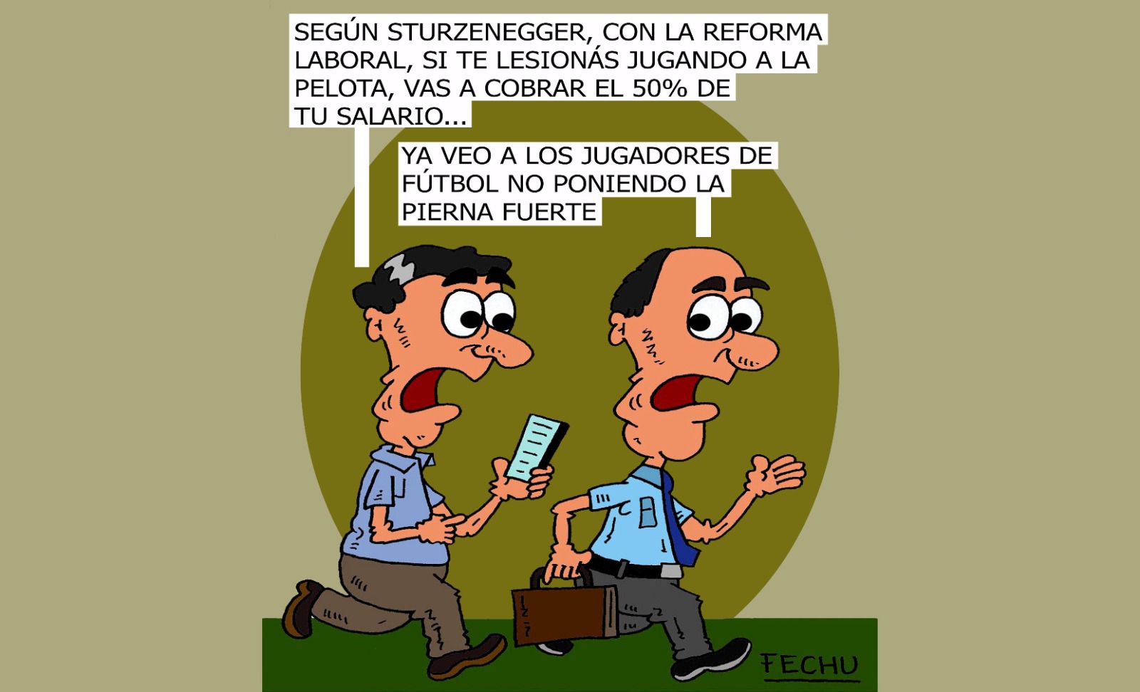 Ya nadie va a ir a trabar