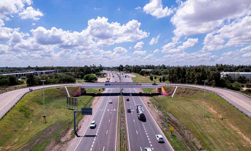 El tercer carril de un tramo de la Autopista Rosario-Santa Fe quedará habilitado
