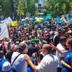 Contundente movilización en Rosario contra la reforma laboral