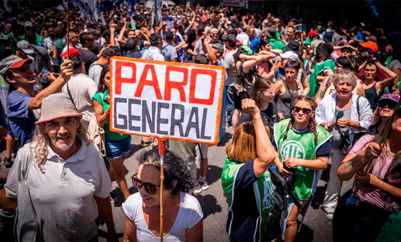 La CGT hará un paro general cuando la reforma laboral se discuta en la Cámara de Diputados