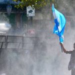Protestas y amplio operativo de seguridad en las afueras del Congreso mientras se debate la Reforma Laboral