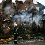 Rusia bombardea Kiev a dos días del cuarto aniversario de la guerra