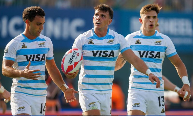 Flojo arranque de Los Pumas 7s en el Seven de Perth: tres derrotas consecutivas en el inicio de la competencia