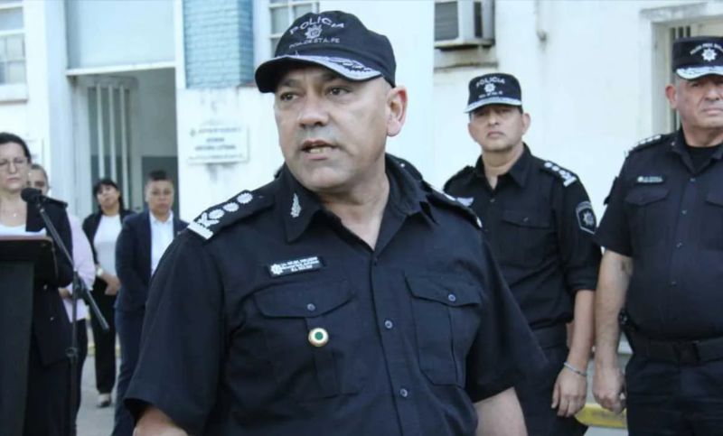 Tras la protesta policial, removieron a Guillermo Solari como jefe de la Policía de Rosario
