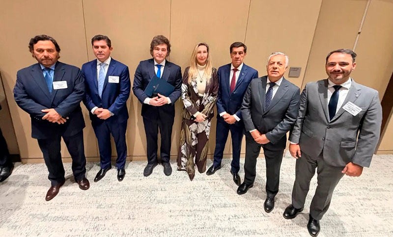 La agenda de Milei en Nueva York: se mostró con los gobernadores ‘dialoguistas’ y se reunió con el CEO de JP Morgan