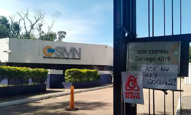 Trabajadores del Servicio Meteorológico en alerta por posibles despidos masivos