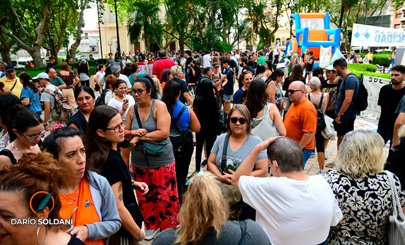 Personas con discapacidad protestaron en Rosario: “Incumplen con una ley que garantiza calidad de vida”