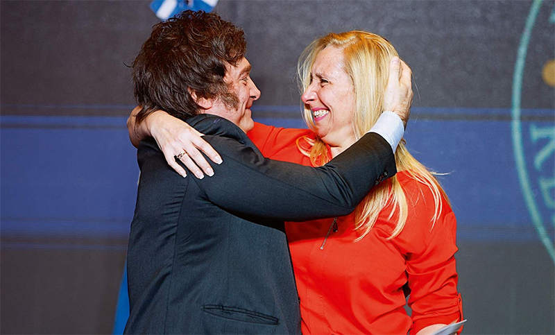 La fiesta ajena: Karina Milei cumple años y el presidente la destaca como “la mejor armadora política de la historia”