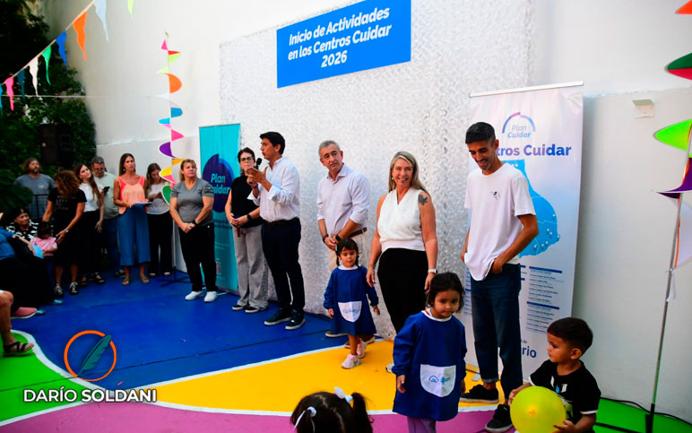 Inicia el ciclo en los Centros Cuidar y suman espacios para los niños y niñas de 2 años