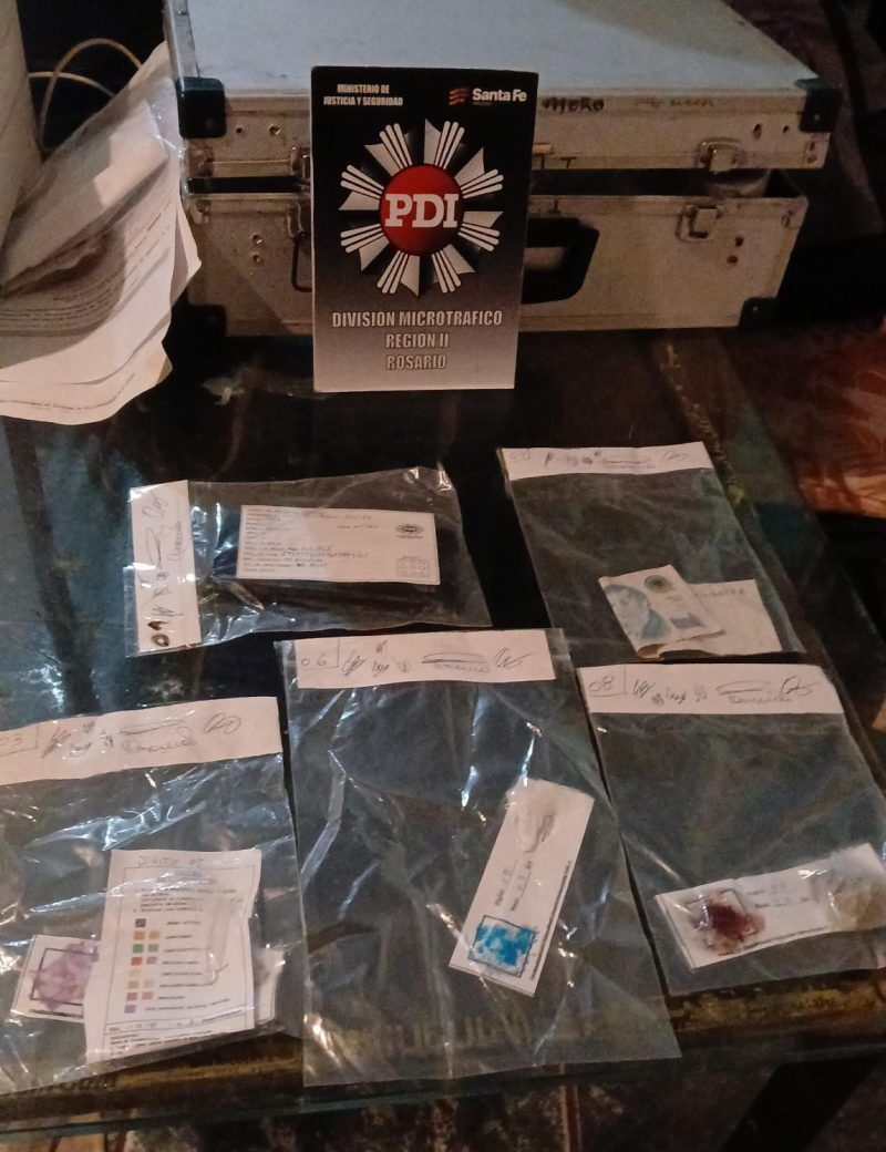 Rosario: dos detenidos en allanamientos por microtráfico en barrio Industrial