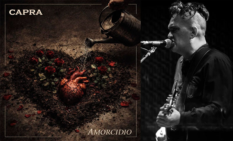 Con raíces del rock de los 90’s, Martín Capra lanzó “Amorcidio”