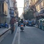 Un proyecto del Concejo solicita eliminar la bicisenda de calle Rioja
