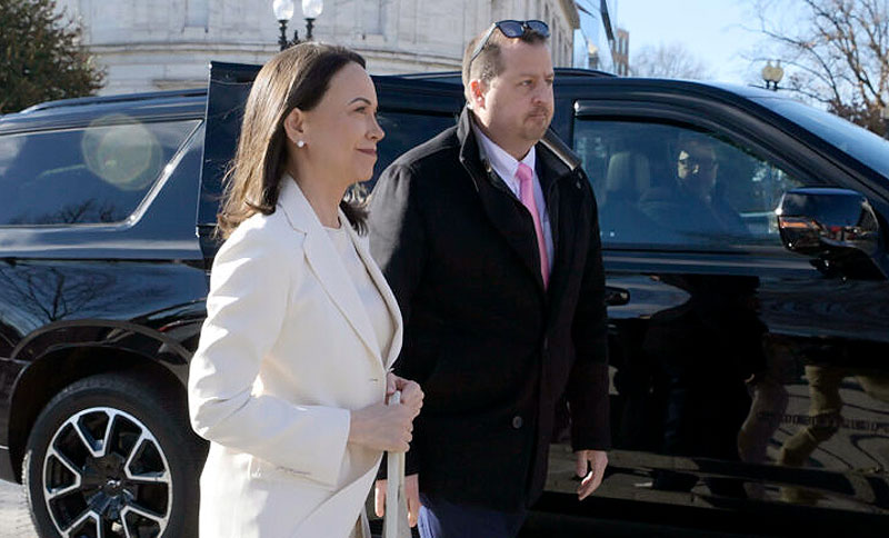 Trump aconsejó a María Corina Machado no regresar por ahora a Venezuela