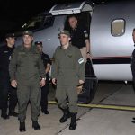 El gendarme Nahuel Gallo regresó a la Argentina y fue recibido por su esposa y Patricia Bullrich