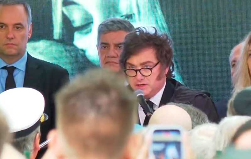 Milei redobló la apuesta y ratificó su posición contraria a Irán: “Frente al terrorismo no puede haber tregua”