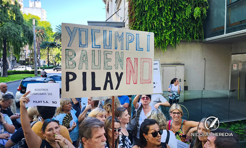 Movilización de damnificados por Bauen Pilay: “Estamos siendo estafados”