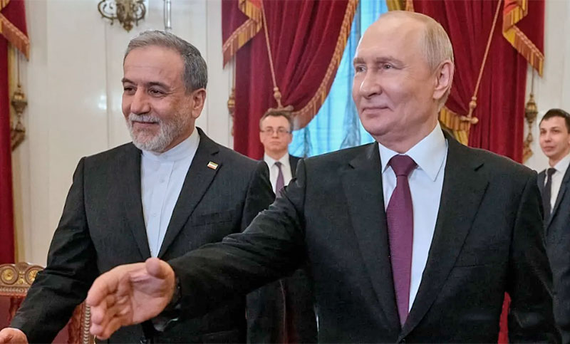 Irán refuerza su alianza con Rusia y destaca el respaldo de Moscú en plena tensión regional